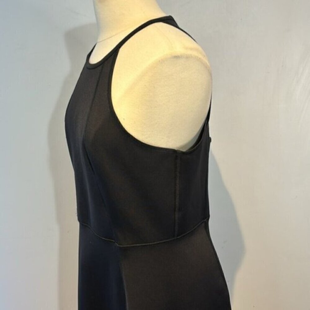 Banana Republic Life In Motion Performance Neoprene Dress in black size large - Picture 3 of 5